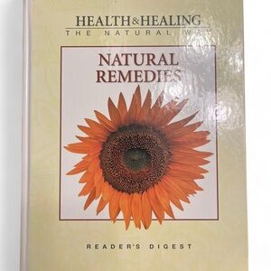 Reader's Digest Natural Remedies Book - Cream Cover​​